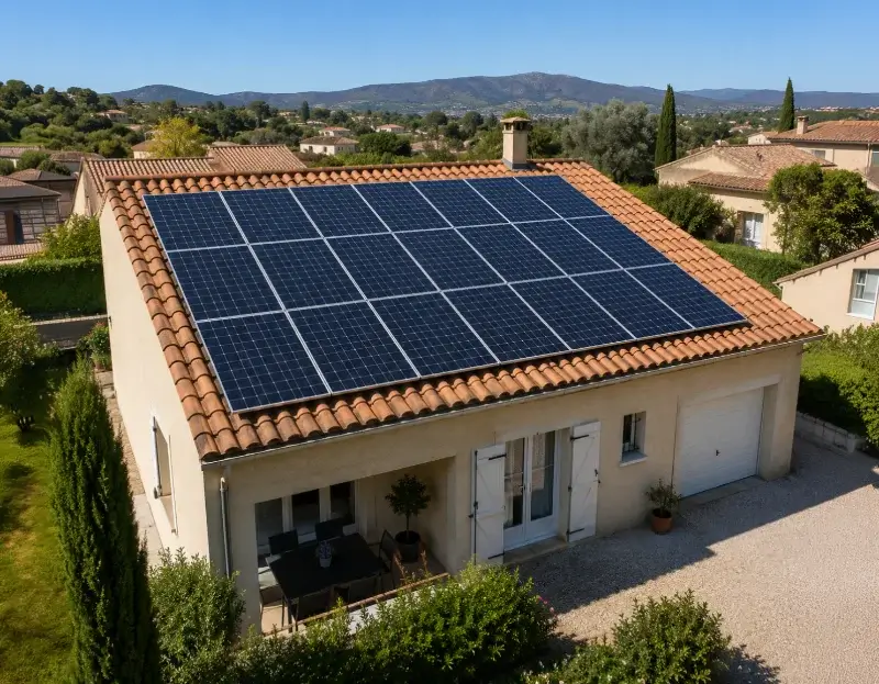 Prime à l'autoconsommation panneaux solaires Matemale — aide financière de l'État